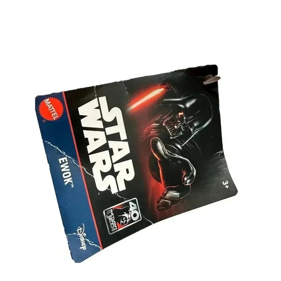 MATTEL STAR WARS EWOK PLUSH 10.5 INCH TOY NEW WITH TAGS - Picture 8 of 8